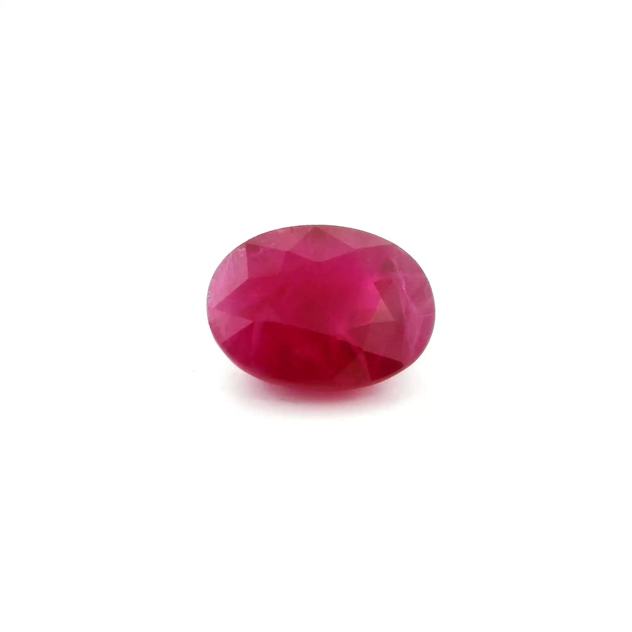 1.78ct Oval Natural Ruby (Colour Red, Clarity Moderately Included, Cut Faceted)
