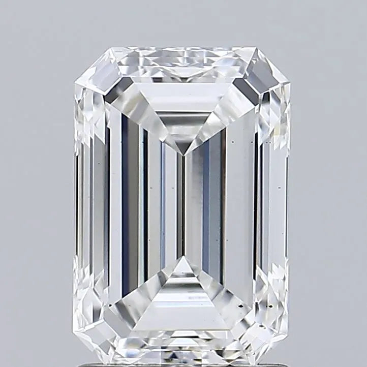 1.79ct Emerald Lab Grown Diamond (Colour E, Clarity VS2, IGI Certified)
