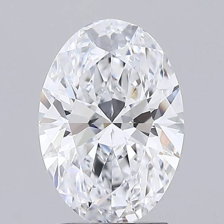 1.88ct Oval Lab Grown Diamond (Colour D, Clarity IF, IGI Certified)