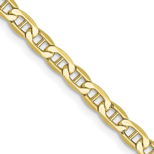 3.2mm Semi-Solid Anchor Chain in 10k Yellow Gold