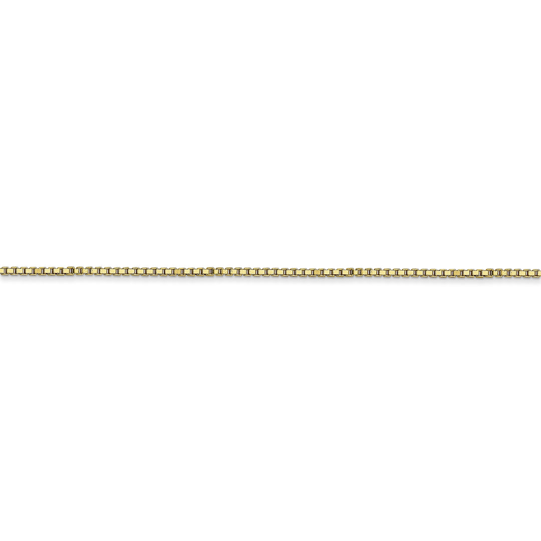 10k gold plated 1mm box chain
