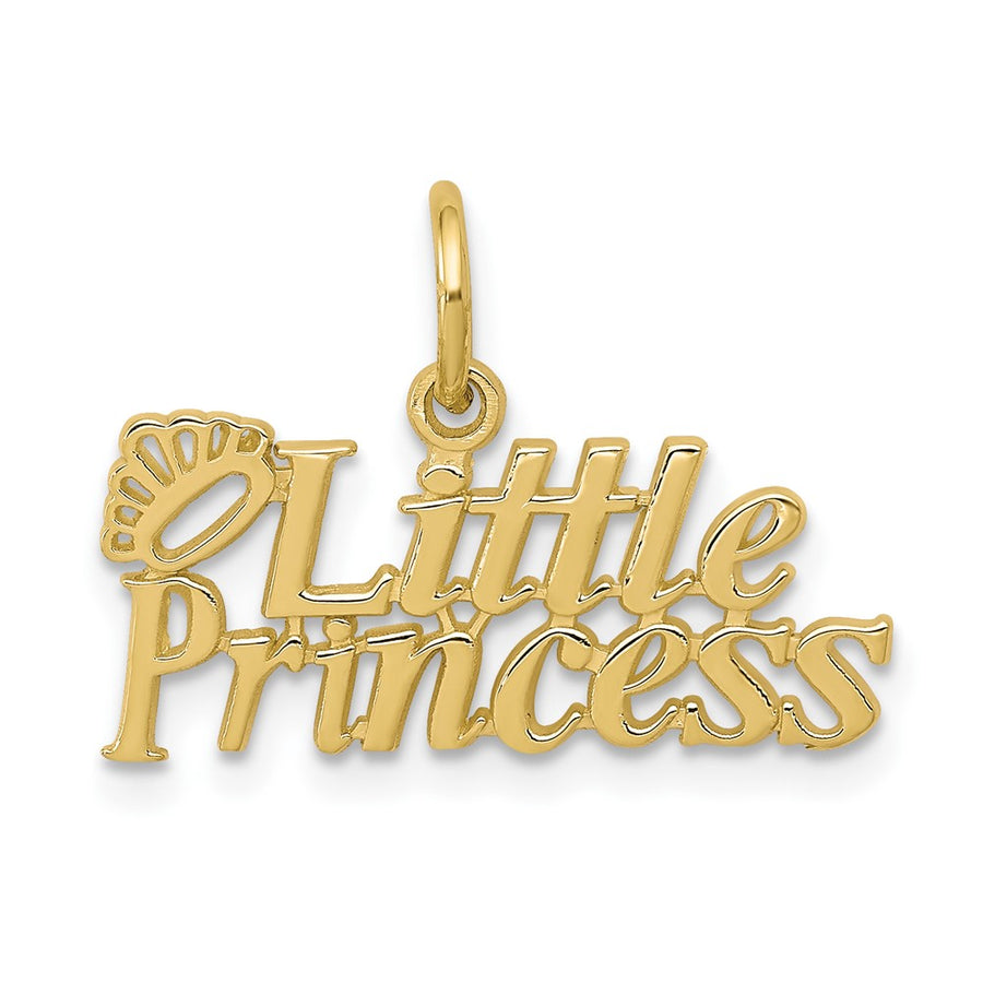 Dije "Little Princess" con Corona en Oro de 10K
