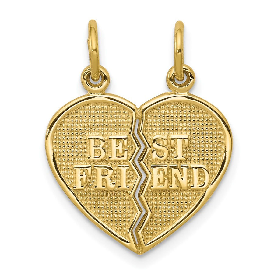 Dije "Best Friend" 2 Piezas Divisibles en Oro de 10k