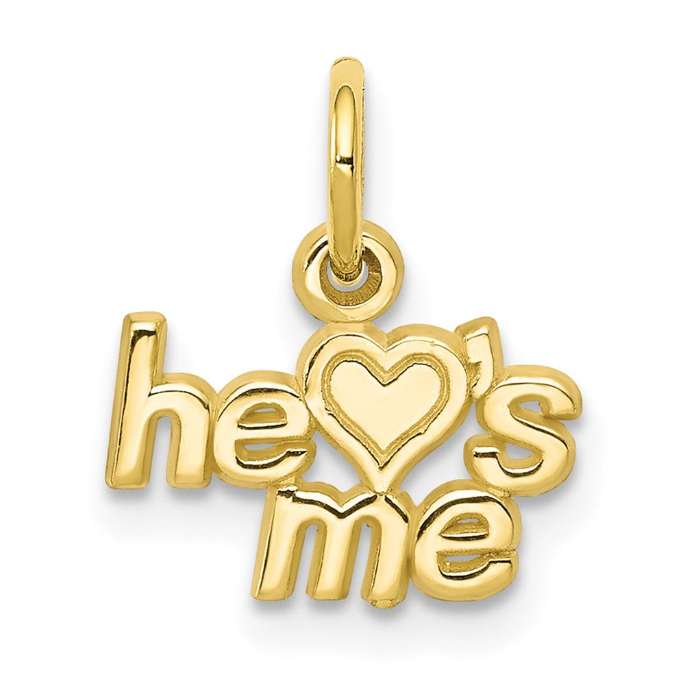 Dije "He Loves Me" en Oro Amarillo de 10K