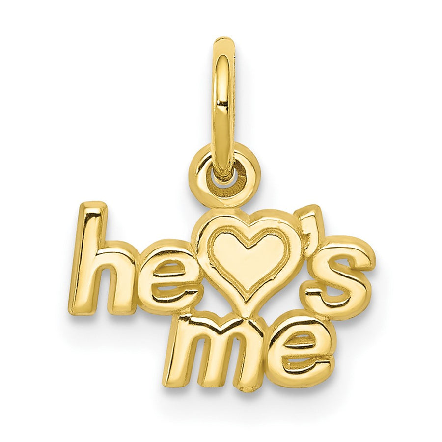 Dije "He Loves Me" en Oro Amarillo de 10K