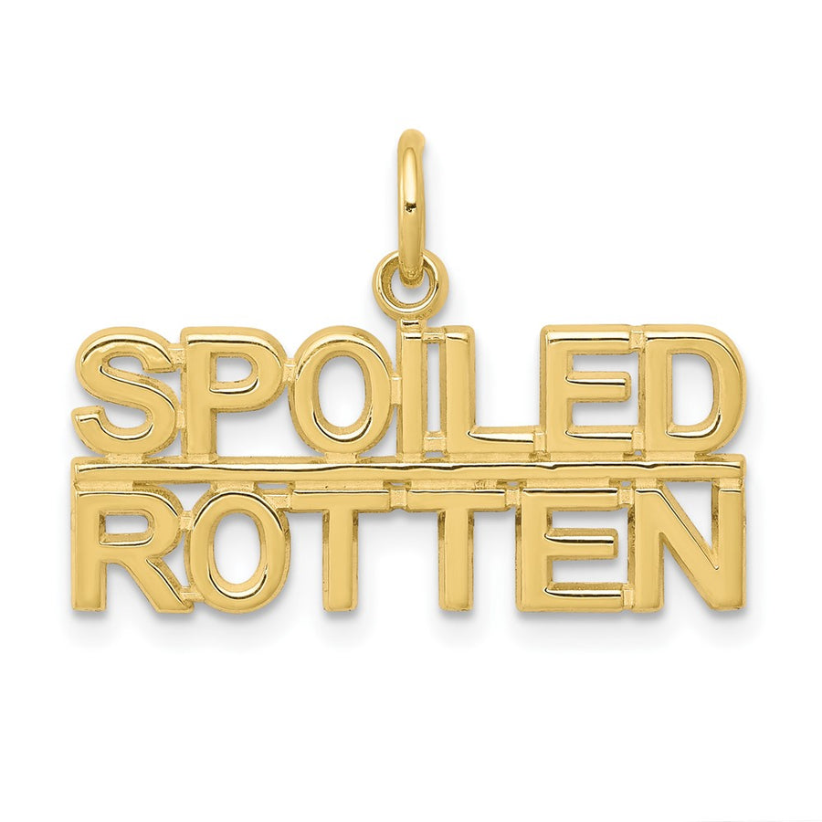 Dije "Spoiled Rotten" en Oro Amarillo de 10K