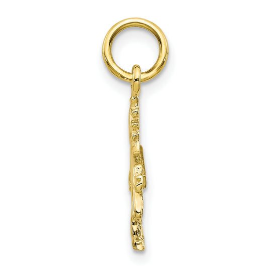 10K Gold Unicorn Pendant