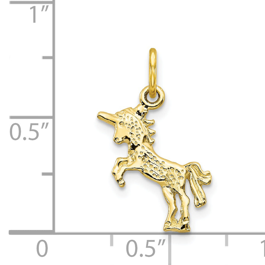 Dije de Unicornio en Oro de 10K