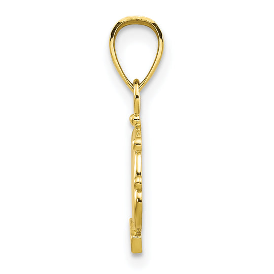 Colgante Corona en Oro de 10K