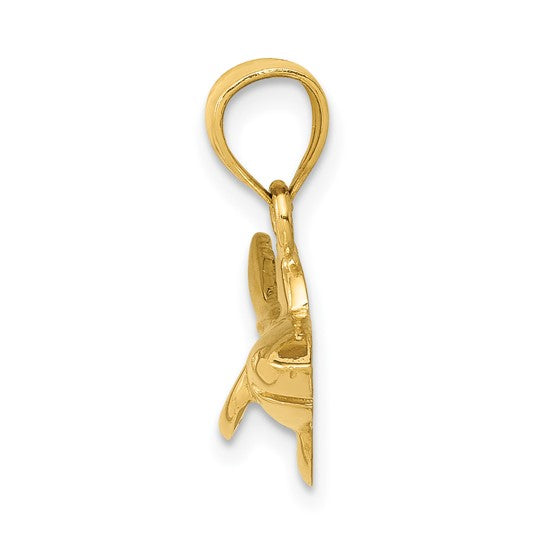 Colgante de Tiburón en Oro Amarillo 10K