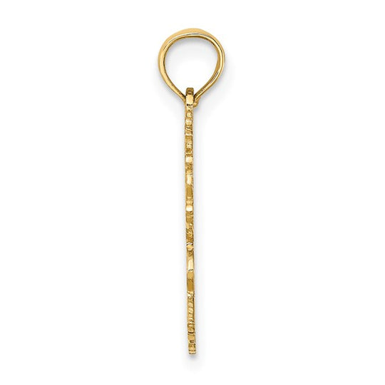 Dije de Zodiaco Géminis 100% de Oro de 10K