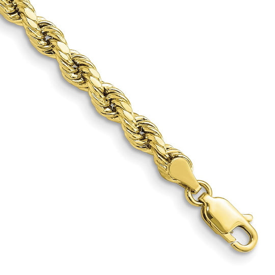 Pulsera de Cuerda D/C Semi-Sólida de 10K, 4 mm