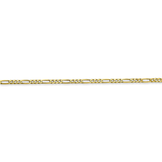 10k 1.75mm Flat Figaro Chain