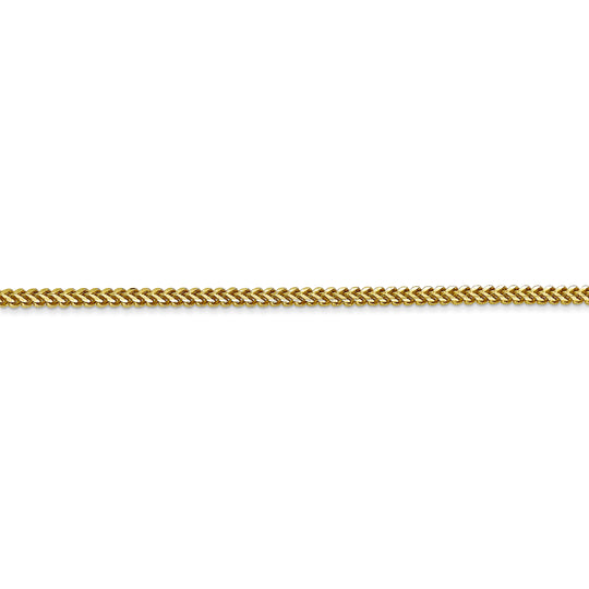 Cadena Franco de 10k y 1,5 mm
