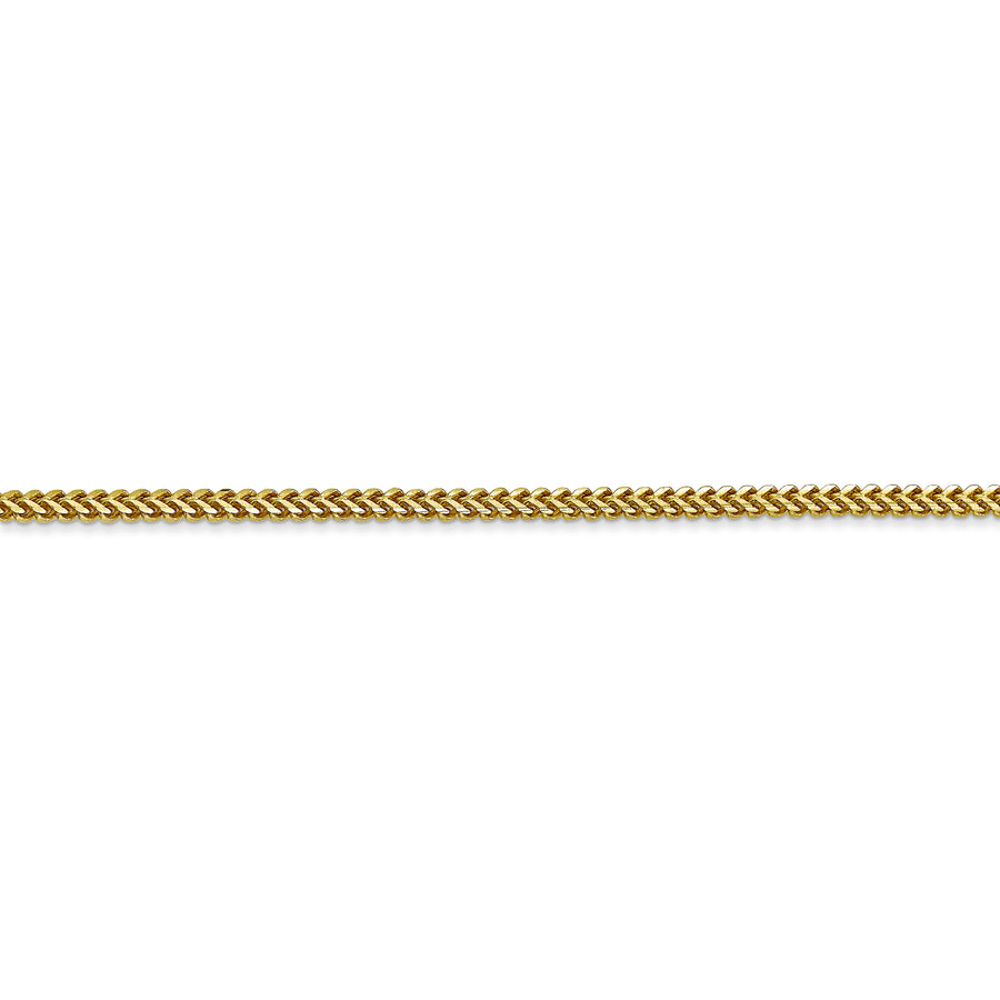 Cadena Franco de 10k y 1,5 mm