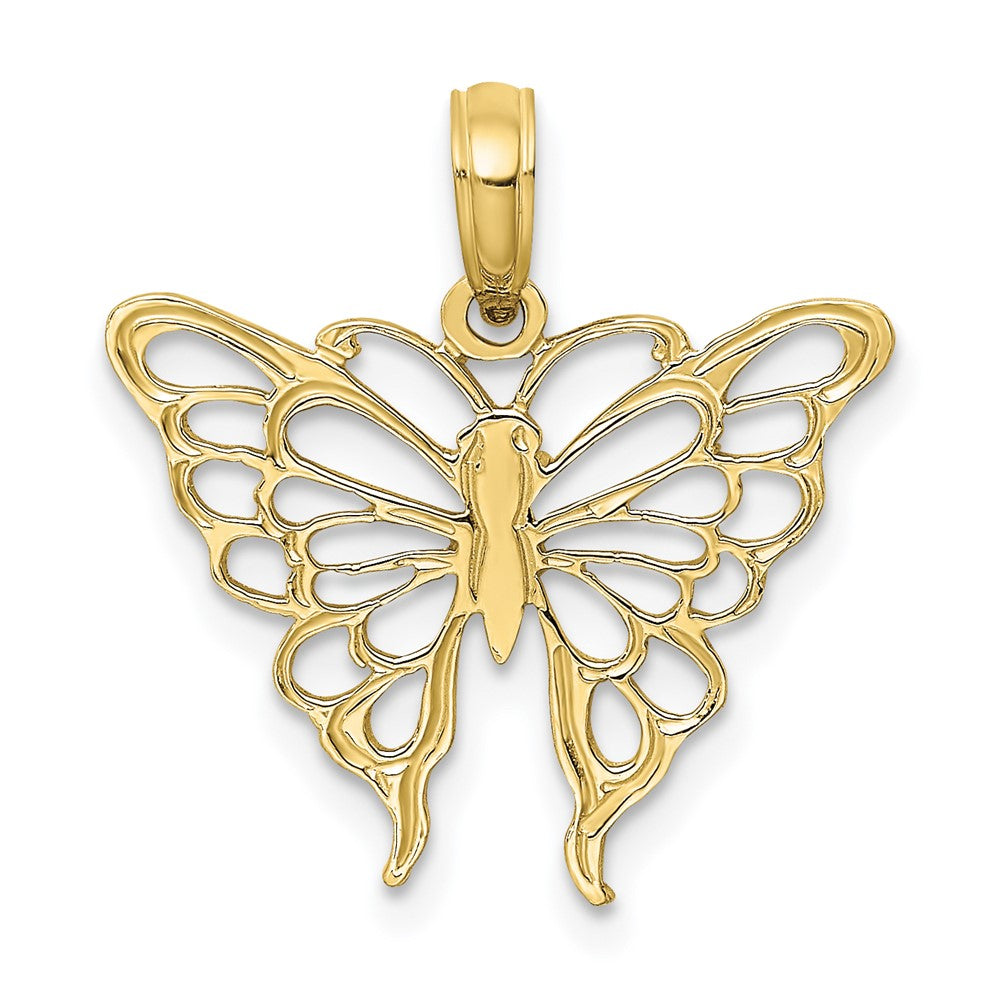 Dije de Mariposa en Oro Amarillo de 10k