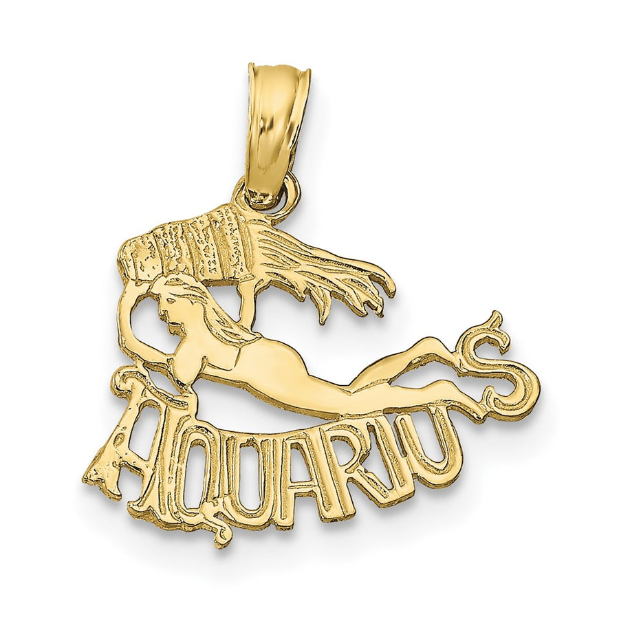 Dije Zodiacal "ACUARIO" en Oro