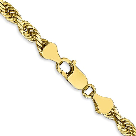 Cadena Trenzada Cuádruple de 5mm en Oro de 10k
