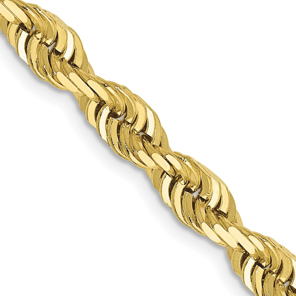 Cadena Trenzada Cuádruple de 5mm en Oro de 10k