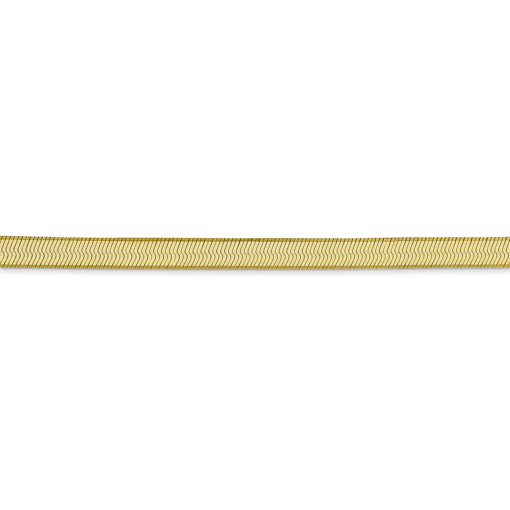Cadena Herringbone Silky de 10K 4mm