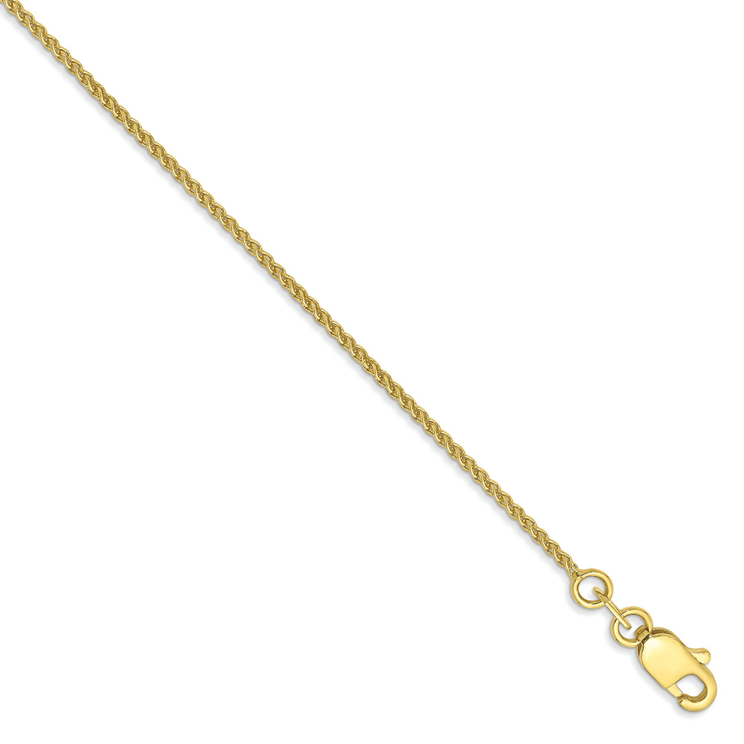 10K 1.05mm Spiga Ring Anklet