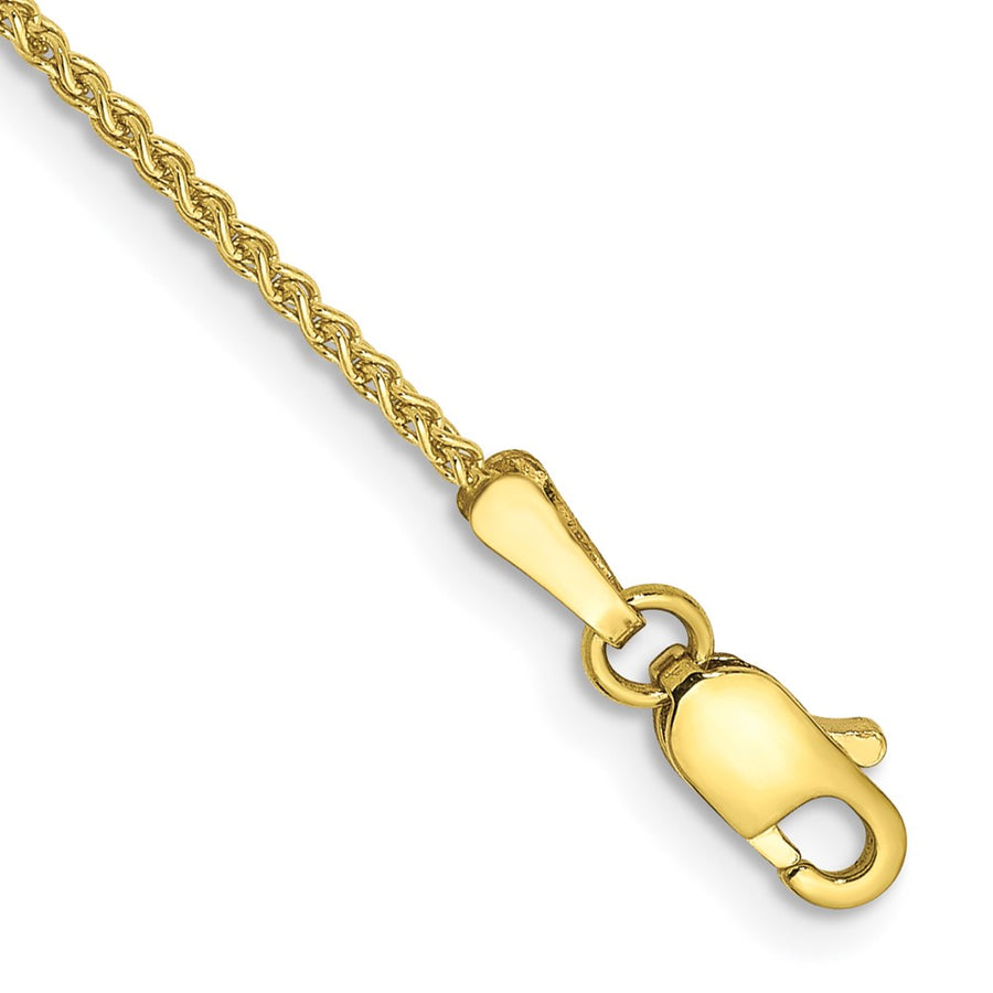 Tobillera de Cadena Spiga de 10K y 1.25 mm