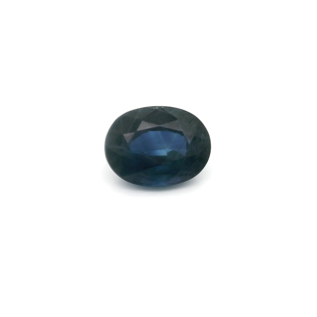 2.02ct Oval Natural Sapphire (Colour Blue, Clarity Slightly Included, Cut Faceted)