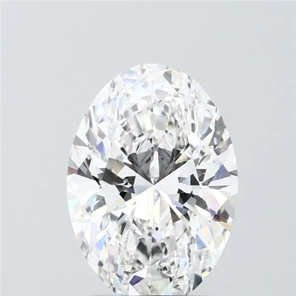 2.00ct Oval Lab Grown Diamond (Colour D, Clarity VS2, IGI Certified)