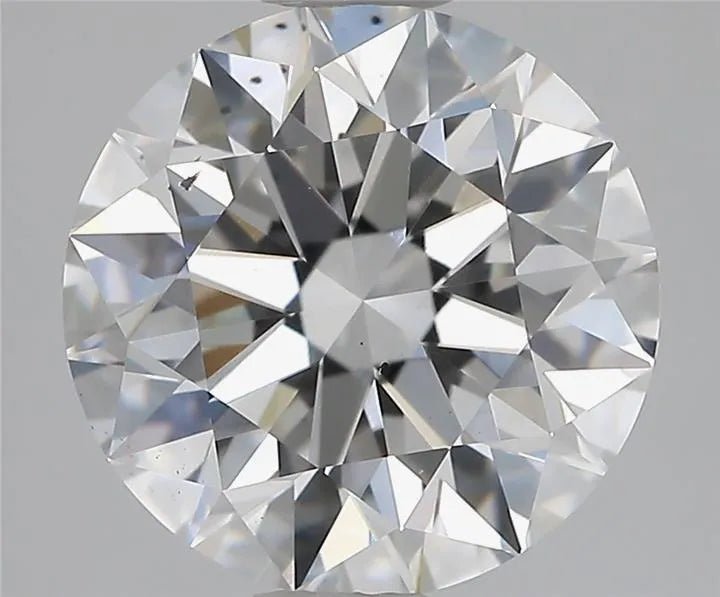 2.01ct Round Lab Grown Diamond (Colour E, Clarity SI1, Cut EX, IGI Certified)