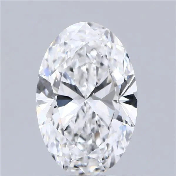 2.05ct Oval Lab Grown Diamond (Colour D, Clarity VVS1, IGI Certified)