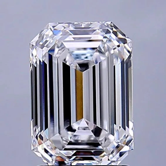 2.08ct Emerald Lab Grown Diamond (Colour D, Clarity VVS1, IGI Certified)