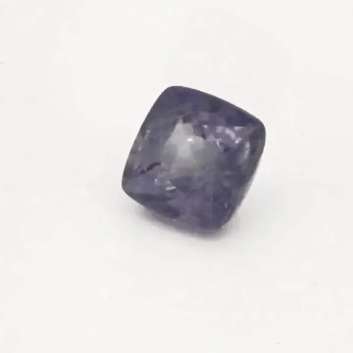 2.28ct Square Natural Sapphire (Colour Purple, Clarity Slightly Included, Cut Faceted)