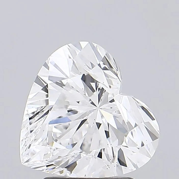 2.41ct Heart Lab Grown Diamond (Colour D, Clarity VS2, IGI Certified)