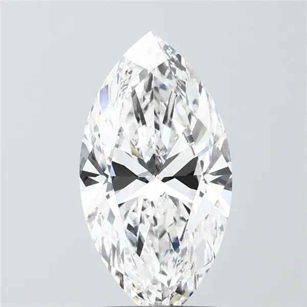 2.50ct Marquise Lab Grown Diamond (Colour E, Clarity VVS2, IGI Certified)