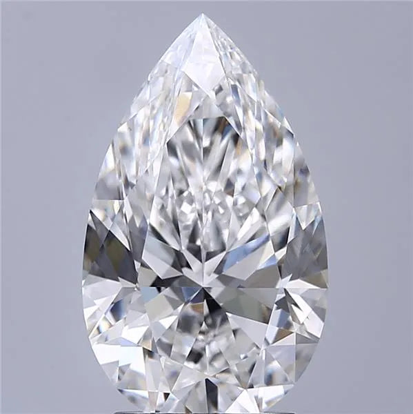 2.71ct Pear Lab Grown Diamond (Colour D, Clarity VVS2, IGI Certified)