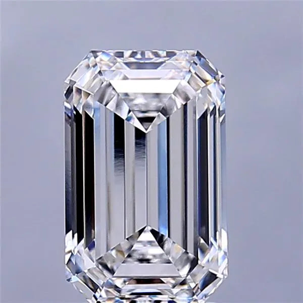 2.81ct Emerald Lab Grown Diamond (Colour D, Clarity VVS2, IGI Certified)