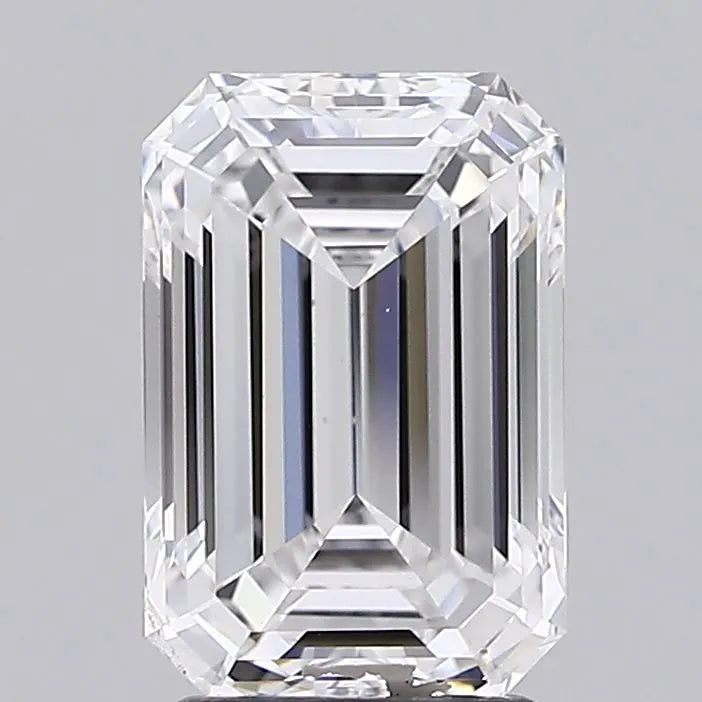 2.82ct Emerald Lab Grown Diamond (Colour E, Clarity VS2, IGI Certified)
