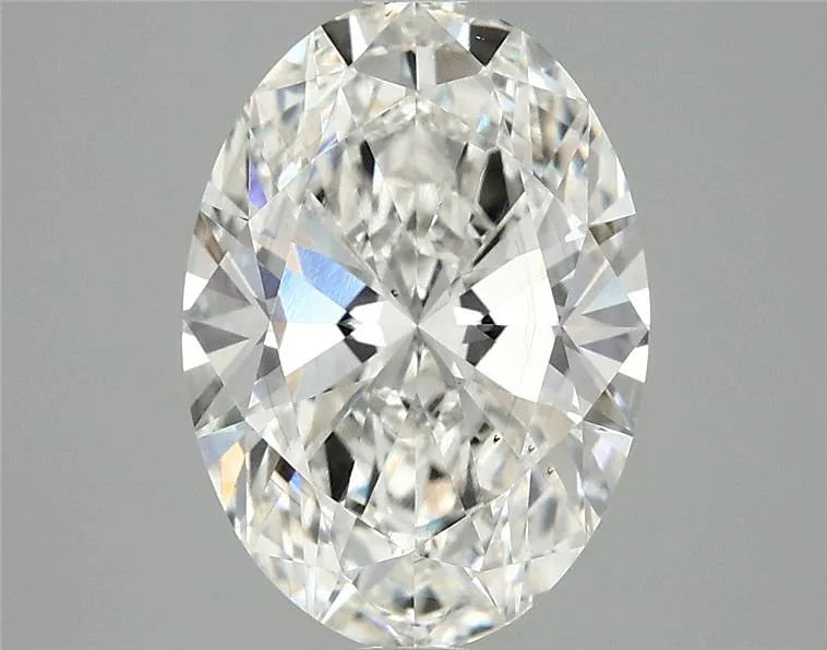 2.90ct Oval Lab Grown Diamond (Colour G, Clarity SI1, IGI Certified)