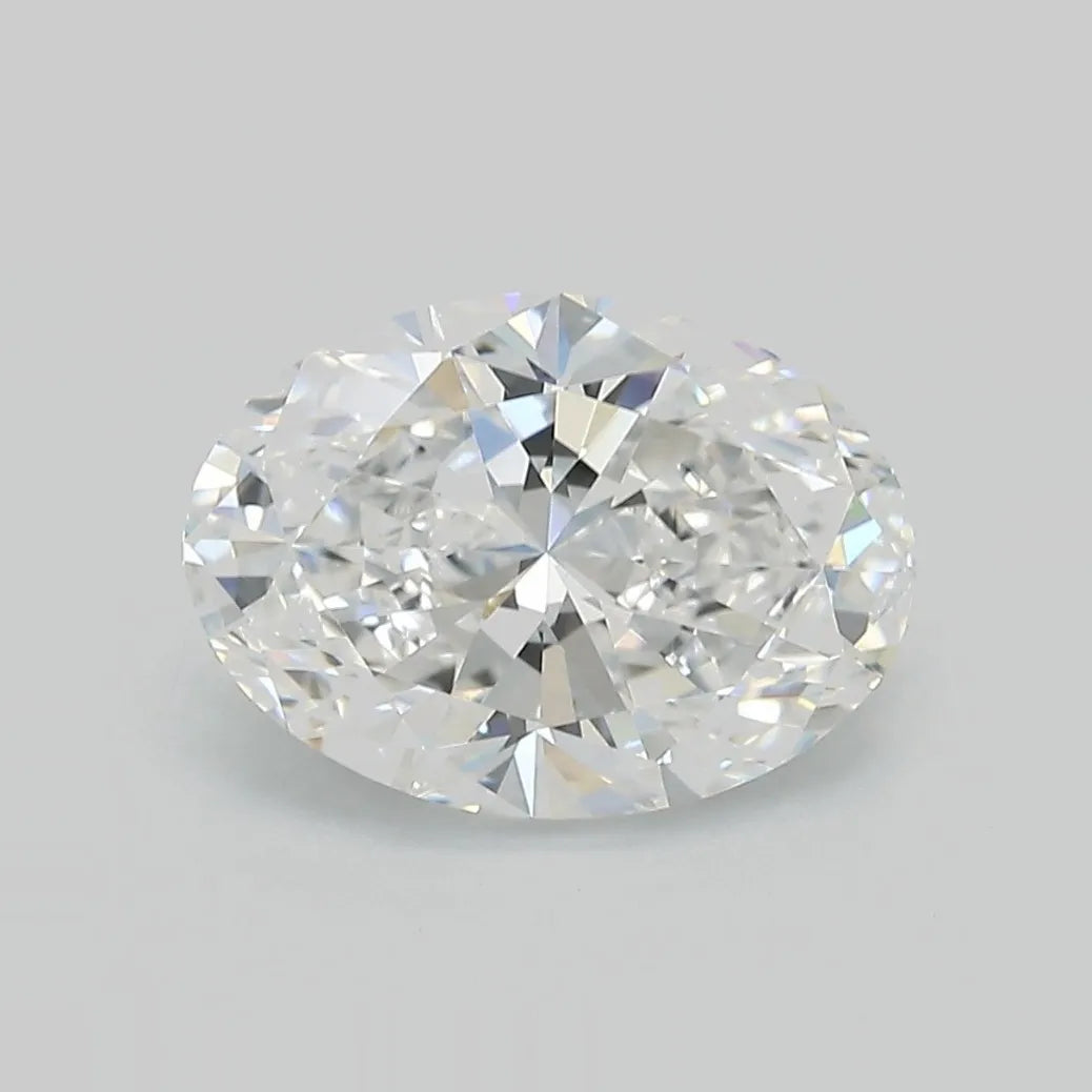 2.95ct Oval Lab Grown Diamond (Colour D, Clarity VVS2, IGI Certified)