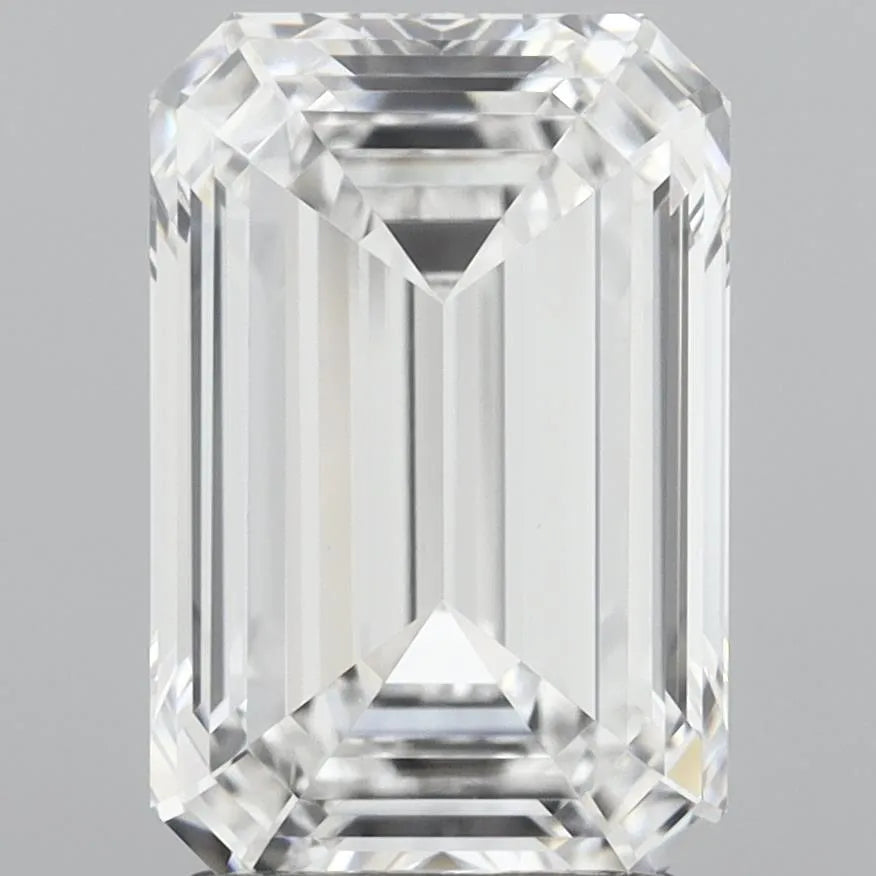 3.05ct Emerald Lab Grown Diamond (Colour E, Clarity VVS1, IGI Certified)