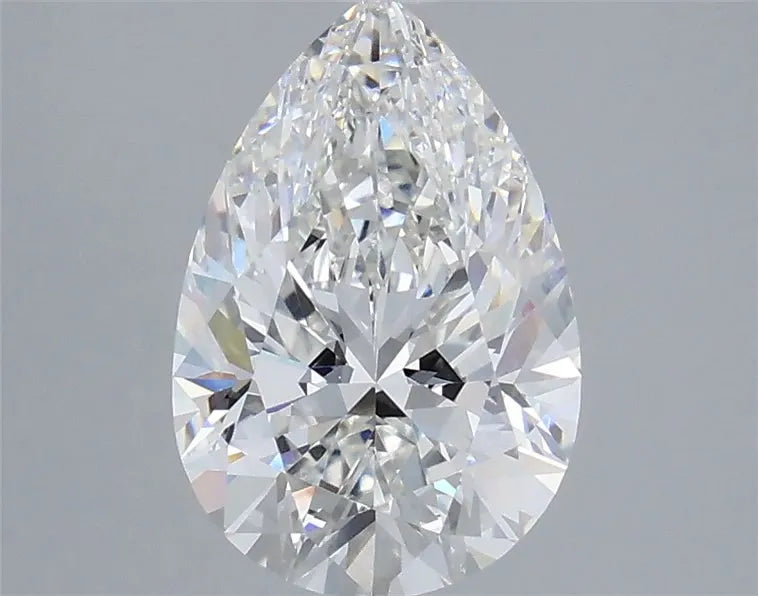 3.05ct Pear Lab Grown Diamond (Colour E, Clarity VVS1, IGI Certified)