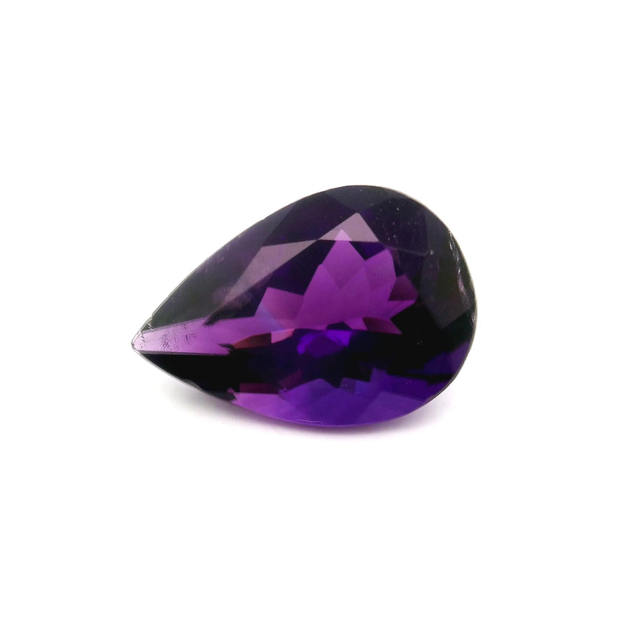 3.30ct Pear Natural Amethyst (Colour Purple, Clarity Eye Clean, Cut Faceted)