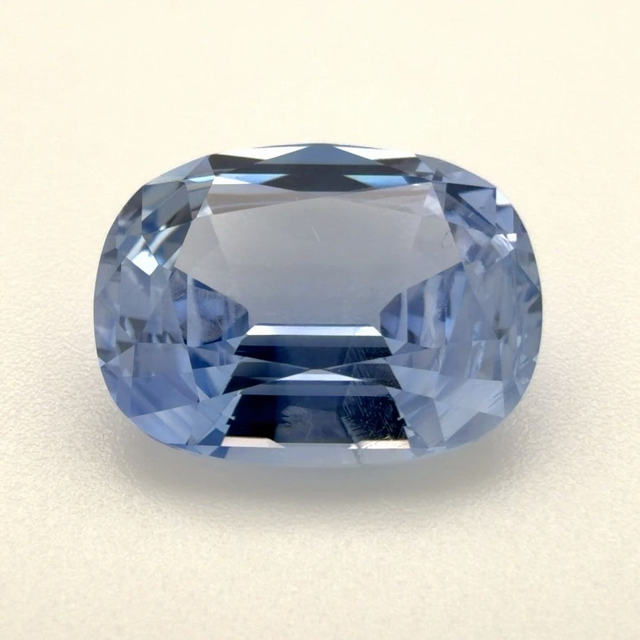3.36ct Cushion Natural Sapphire (Colour Blue, Clarity Eye Clean, Cut Faceted)