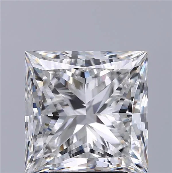 3.50ct Princess Lab Grown Diamond (Colour E, Clarity VVS1, IGI Certified)