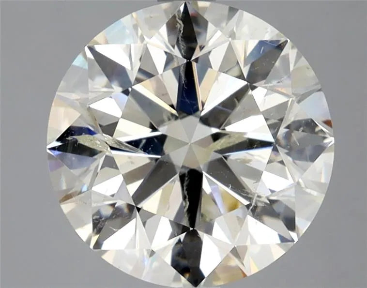 3.56ct Round Natural Diamond (Colour I, Clarity SI2, Cut EX, IGI Certified)