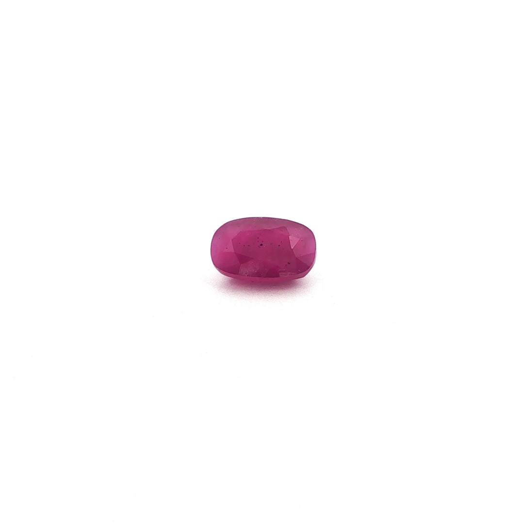 3.77ct Cushion Natural Ruby (Colour Red, Clarity Moderately Included, Cut Faceted)