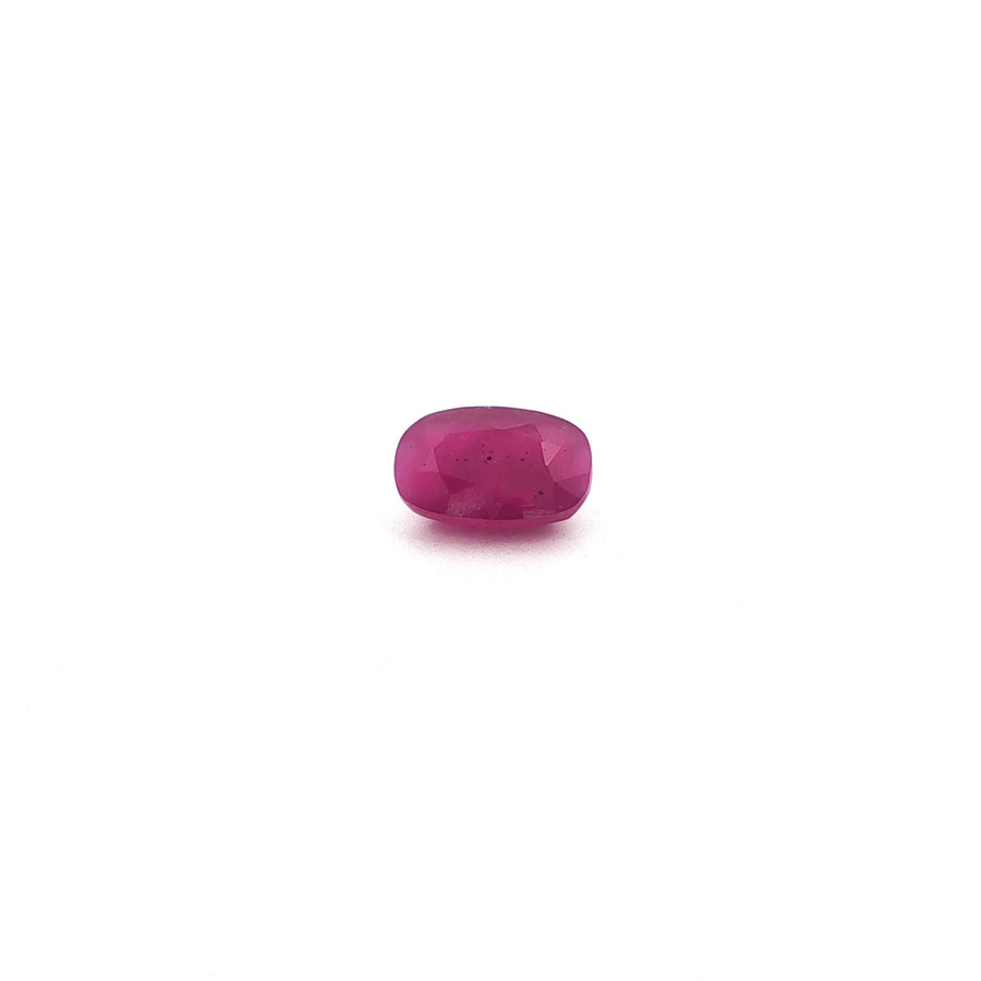 3.77ct Cushion Natural Ruby (Colour Red, Clarity Moderately Included, Cut Faceted)