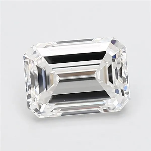 4.02ct Emerald Lab Grown Diamond (Colour D, Clarity VVS2, IGI Certified)