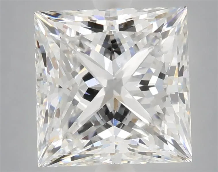 4.07ct Princess Lab Grown Diamond (Colour E, Clarity VVS2, IGI Certified)