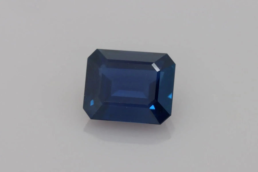 5.10ct Emerald Natural Sapphire (Colour Blue, Clarity Eye Clean, Cut Faceted)